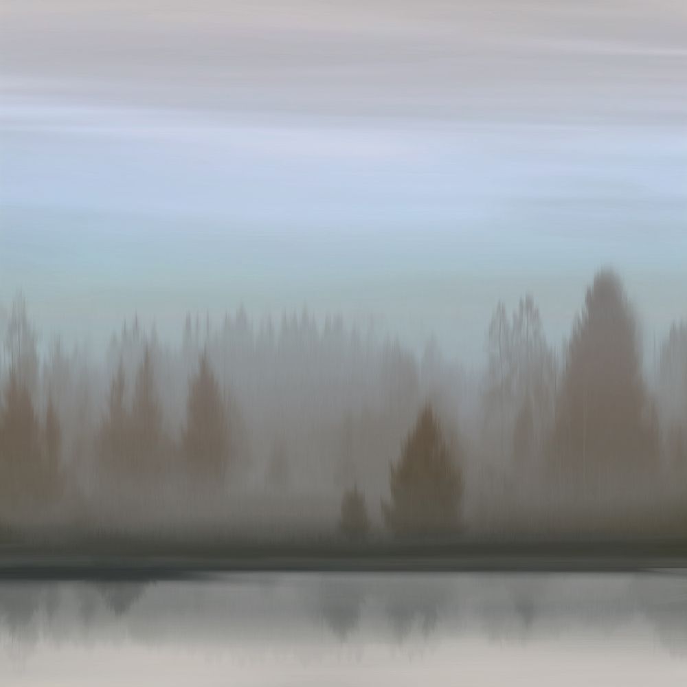 At Dawn Blue Sky I art print by Madeline Clark for $57.95 CAD