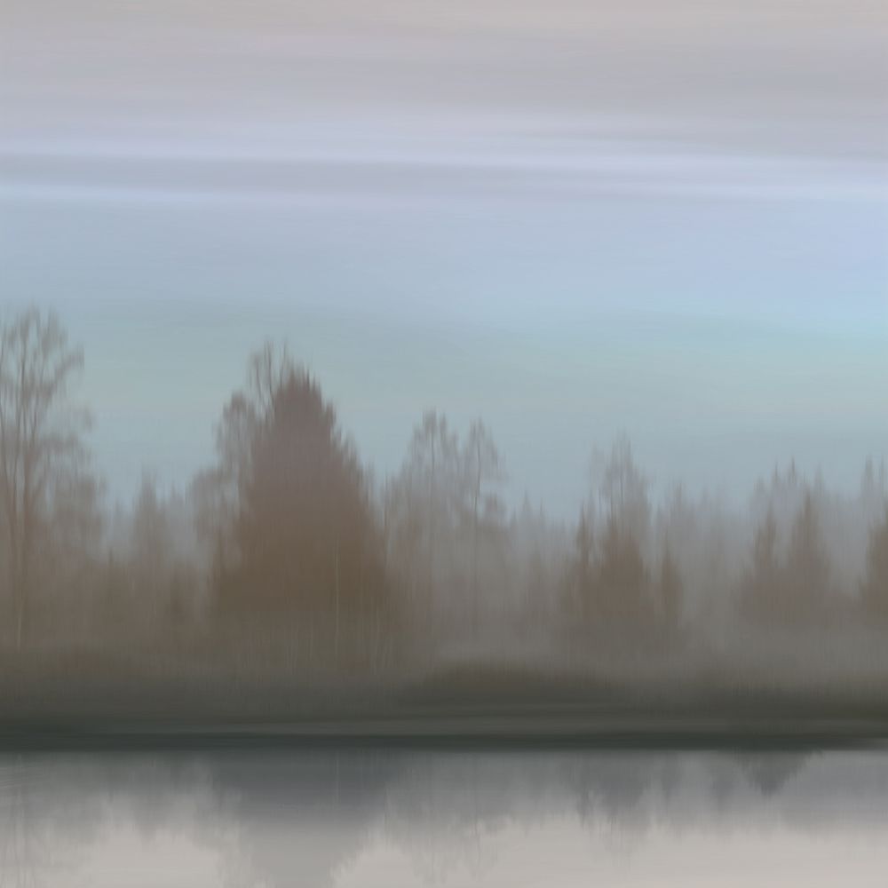 At Dawn Blue Sky II art print by Madeline Clark for $57.95 CAD