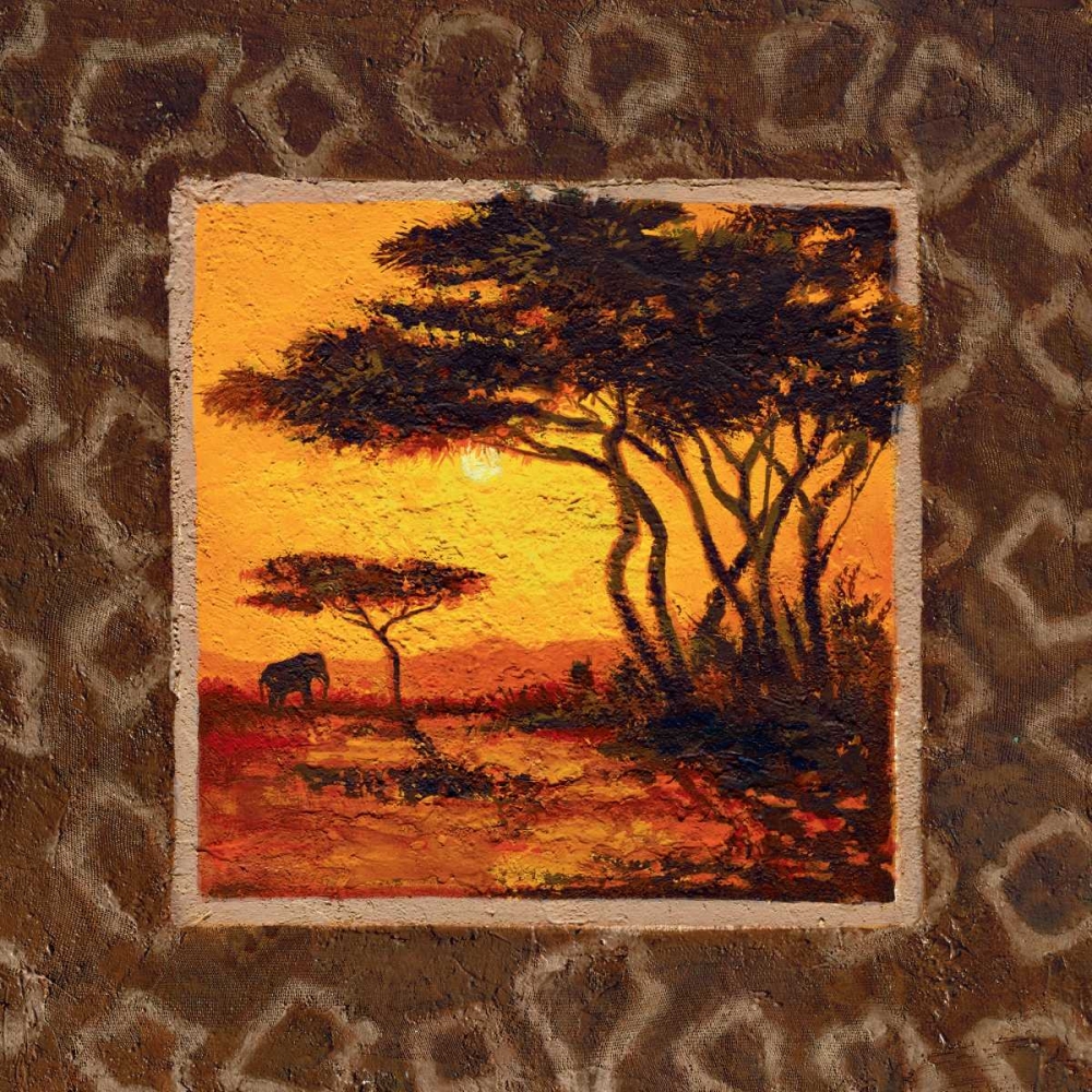 Savannah Sunset III art print by Madou for $57.95 CAD
