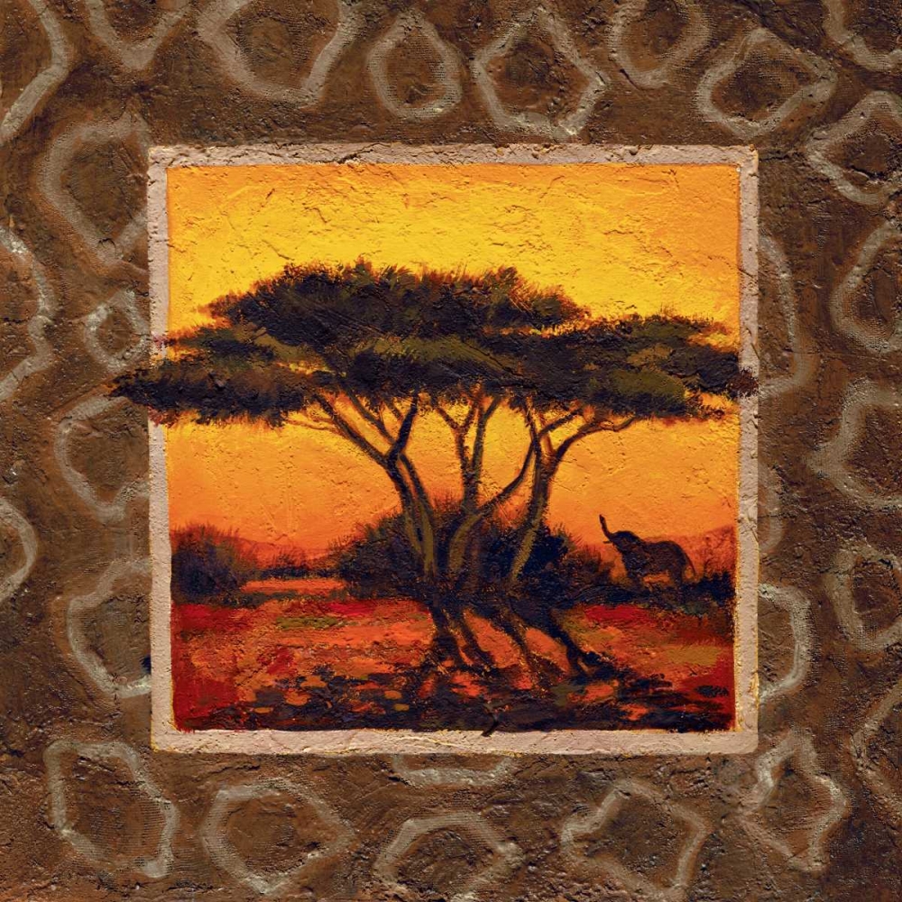Savannah Sunset IV art print by Madou for $57.95 CAD