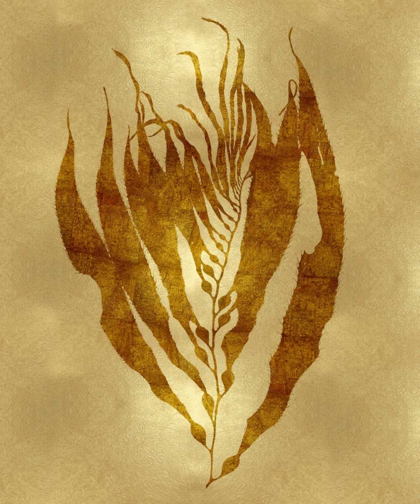 Sea Life - Gold I art print by Melonie Miller for $57.95 CAD