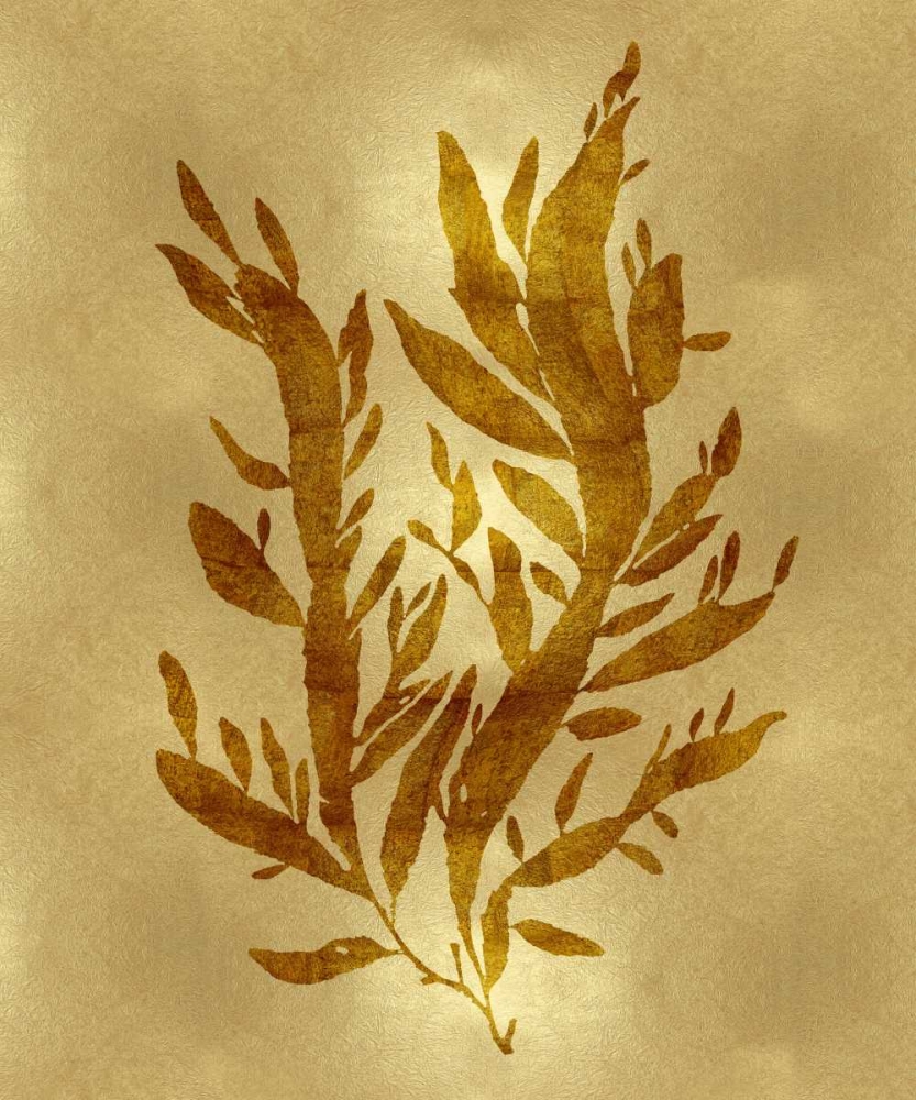 Sea Life - Gold IV art print by Melonie Miller for $57.95 CAD