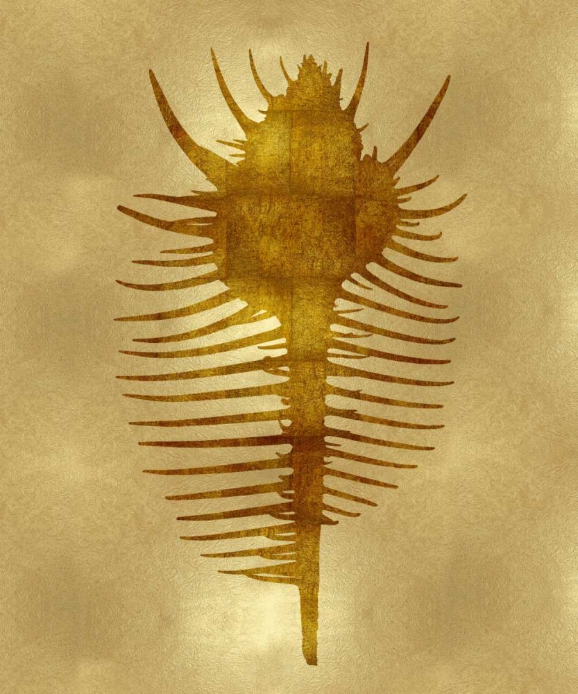 Sea Life - Gold VI art print by Melonie Miller for $57.95 CAD