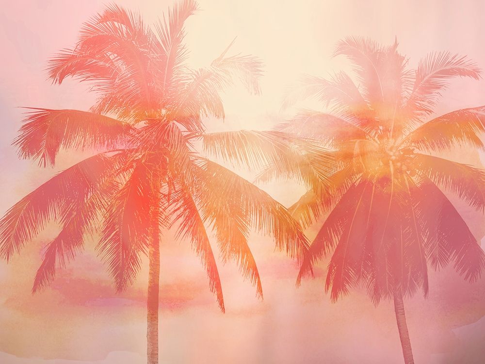 Palm Breeze II art print by Mia Jensen for $57.95 CAD