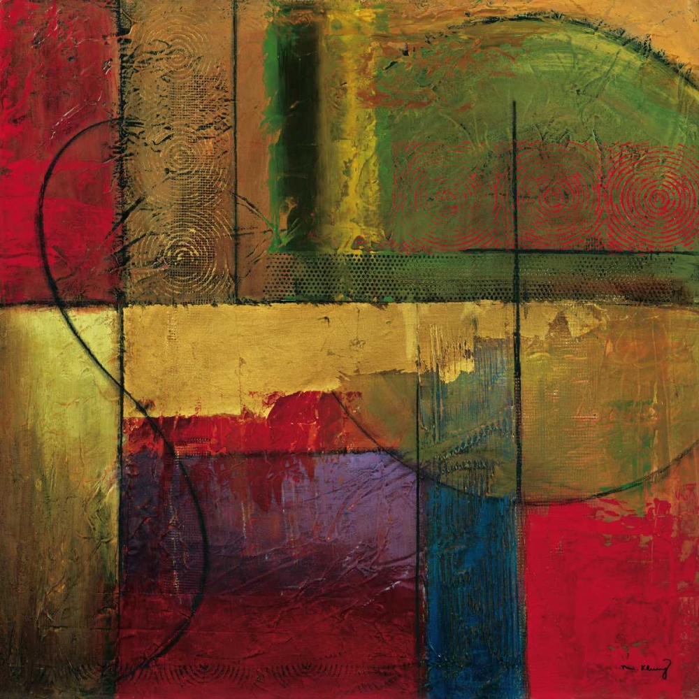 Opulent Relief I art print by Mike Klung for $57.95 CAD