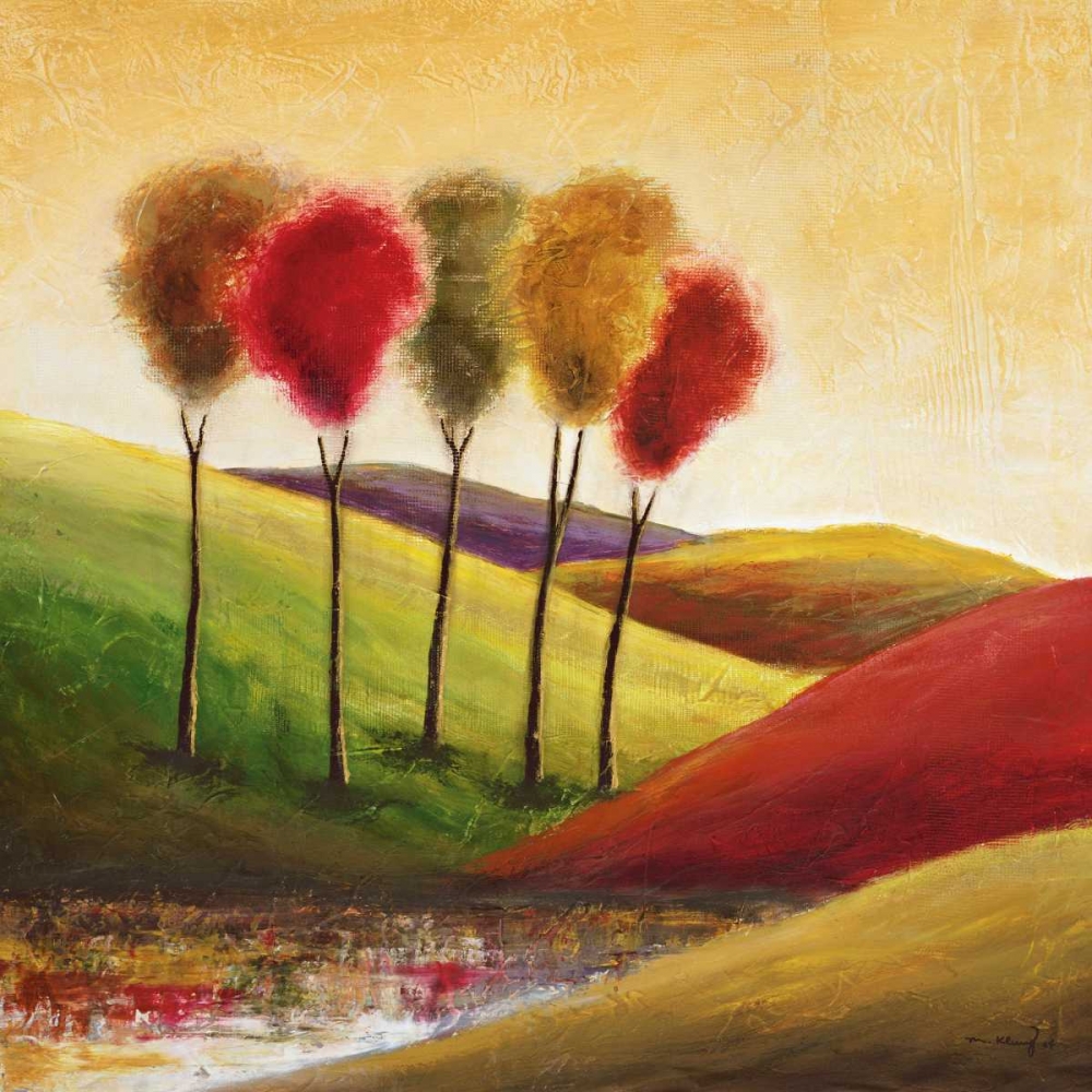 Endless Hills II art print by Mike Klung for $57.95 CAD