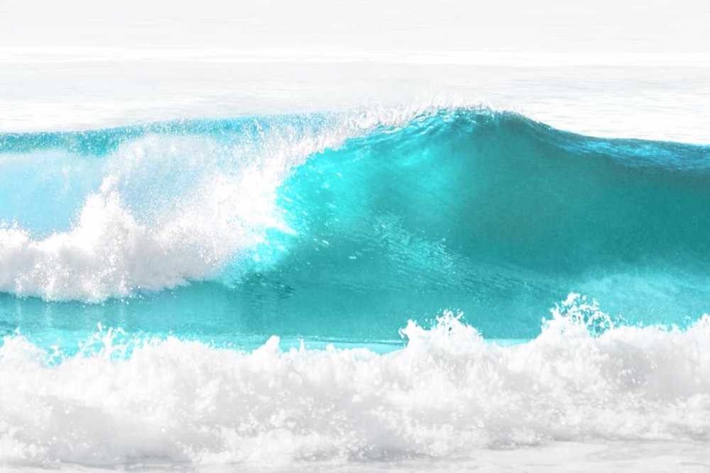 Aqua Wave I art print by Maggie Olsen for $57.95 CAD