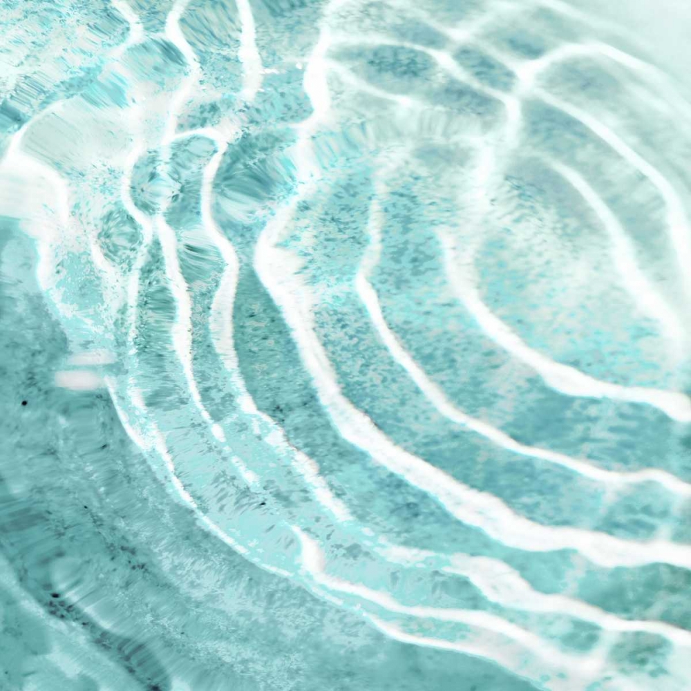 Aqua Ripple Reflection I art print by Maggie Olsen for $57.95 CAD