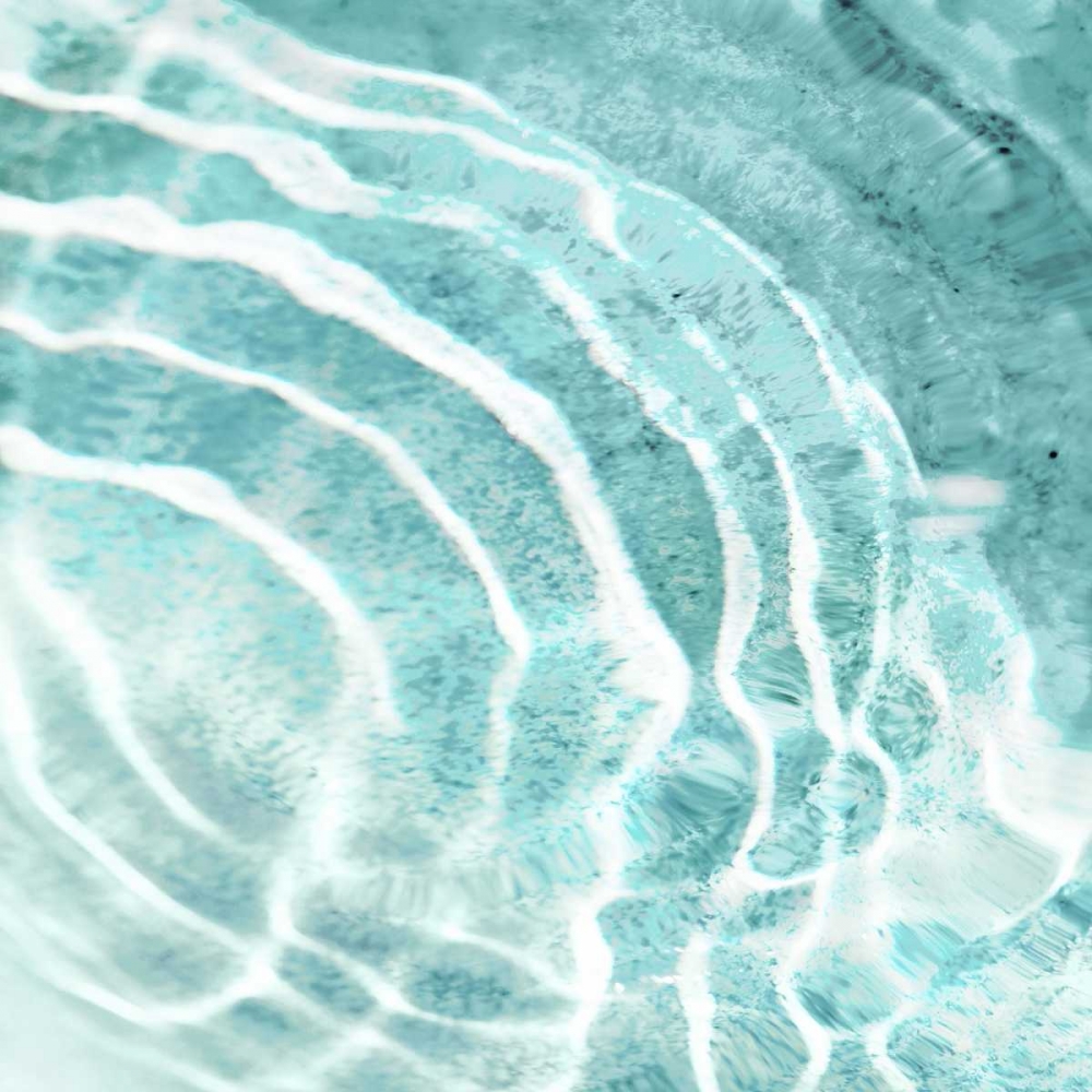 Aqua Ripple Reflection II art print by Maggie Olsen for $57.95 CAD