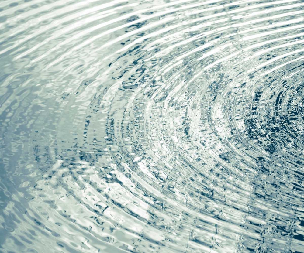Ripples Aqua I art print by Maggie Olsen for $57.95 CAD