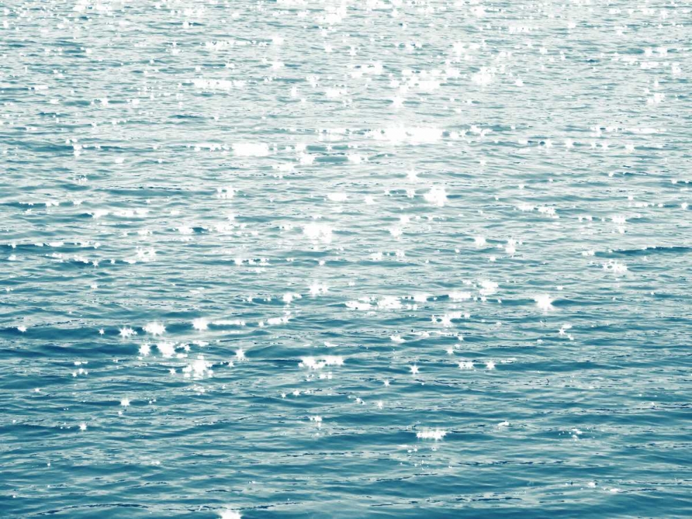 Sunlit Sea Aqua art print by Maggie Olsen for $57.95 CAD