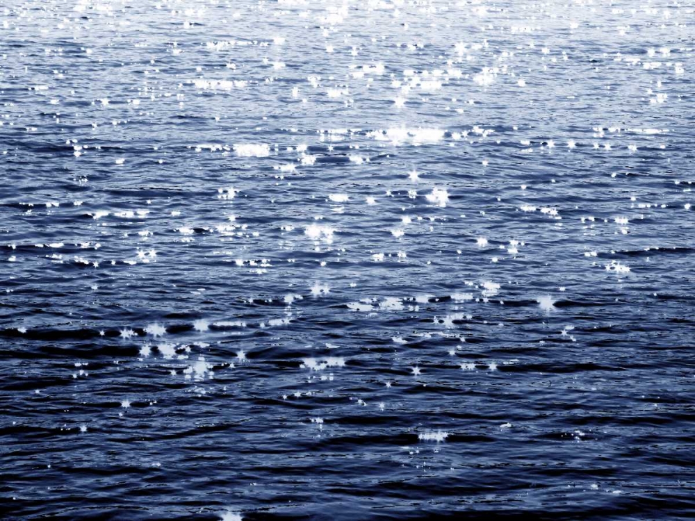 Sunlit Sea Indigo art print by Maggie Olsen for $57.95 CAD