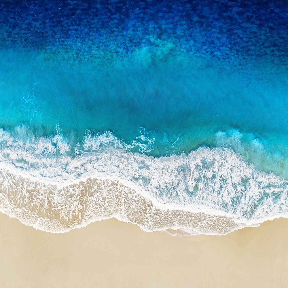Aqua Ocean Waves I art print by Maggie Olsen for $57.95 CAD