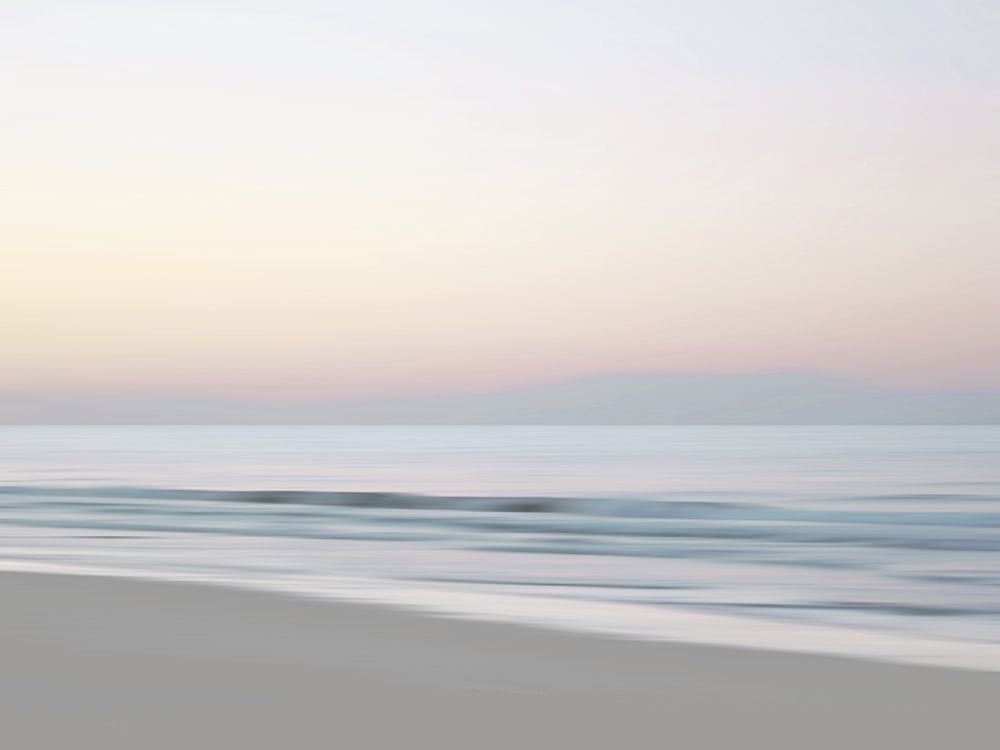 Quiet Beach I art print by Maggie Olsen for $57.95 CAD
