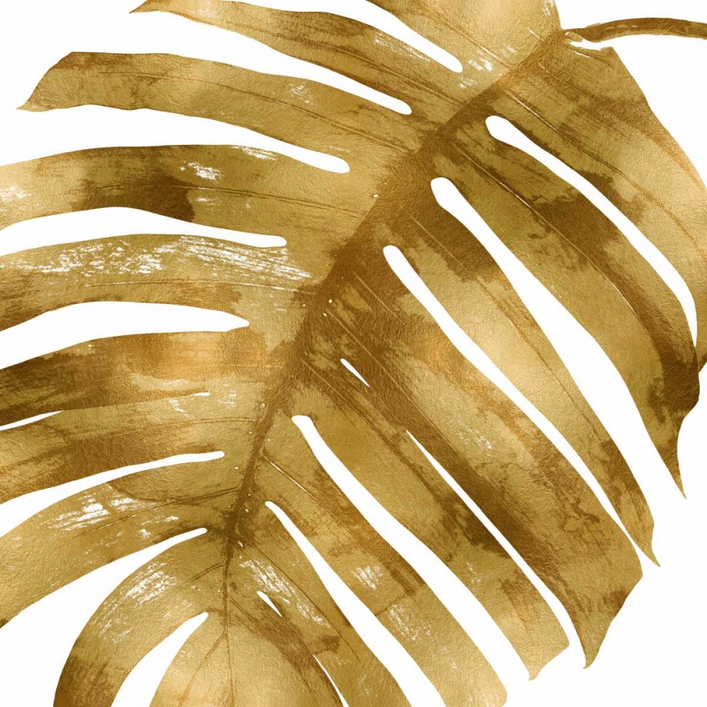 Tropical Gold Palm II art print by Melonie Miller for $57.95 CAD