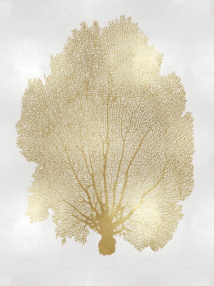 Sea Fan Gold II art print by Melonie Miller for $57.95 CAD