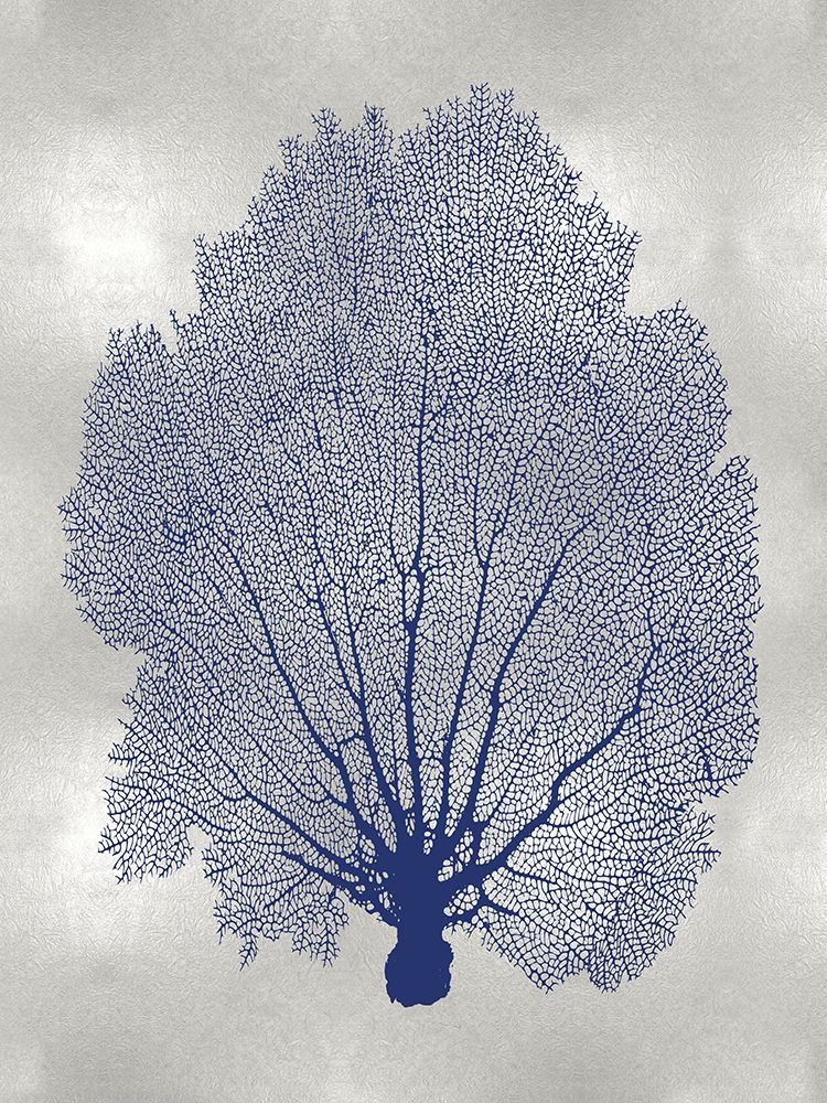 Sea Fan Indigo Blue II art print by Melonie Miller for $57.95 CAD