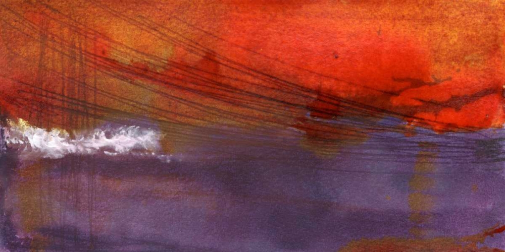 Plum Clouds art print by Michelle Oppenheimer for $57.95 CAD