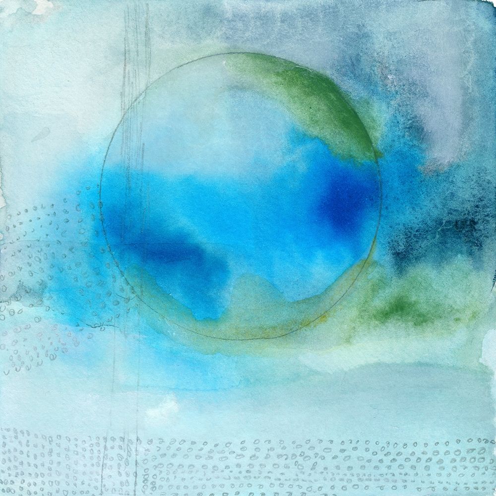 Aqua Sphere art print by Michelle Oppenheimer for $57.95 CAD