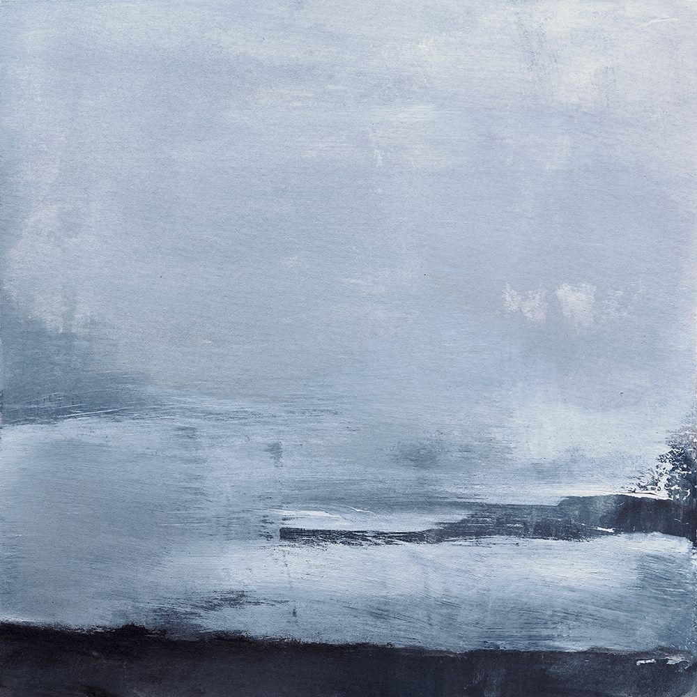 Denim Horizon I art print by Michelle Oppenheimer for $57.95 CAD