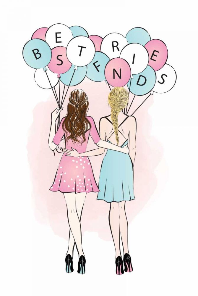 Best Friends art print by Martina Pavlova for $57.95 CAD