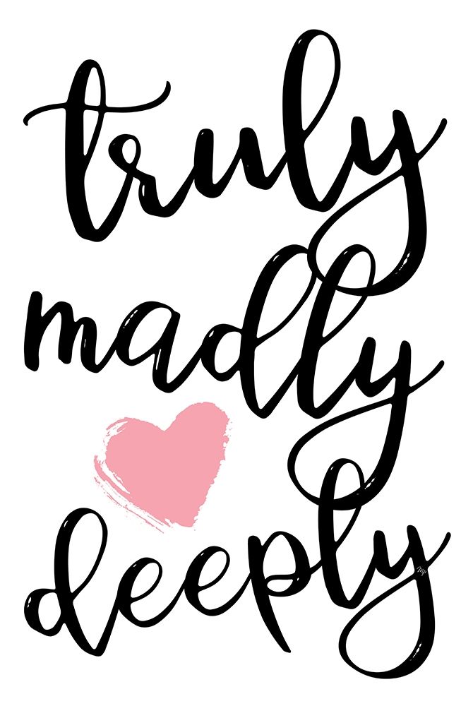 Truly art print by Martina Pavlova for $57.95 CAD