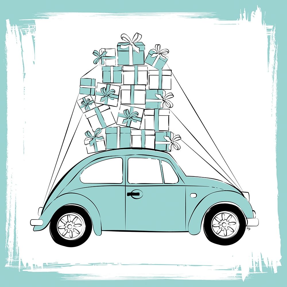 Diamond Car art print by Martina Pavlova for $57.95 CAD