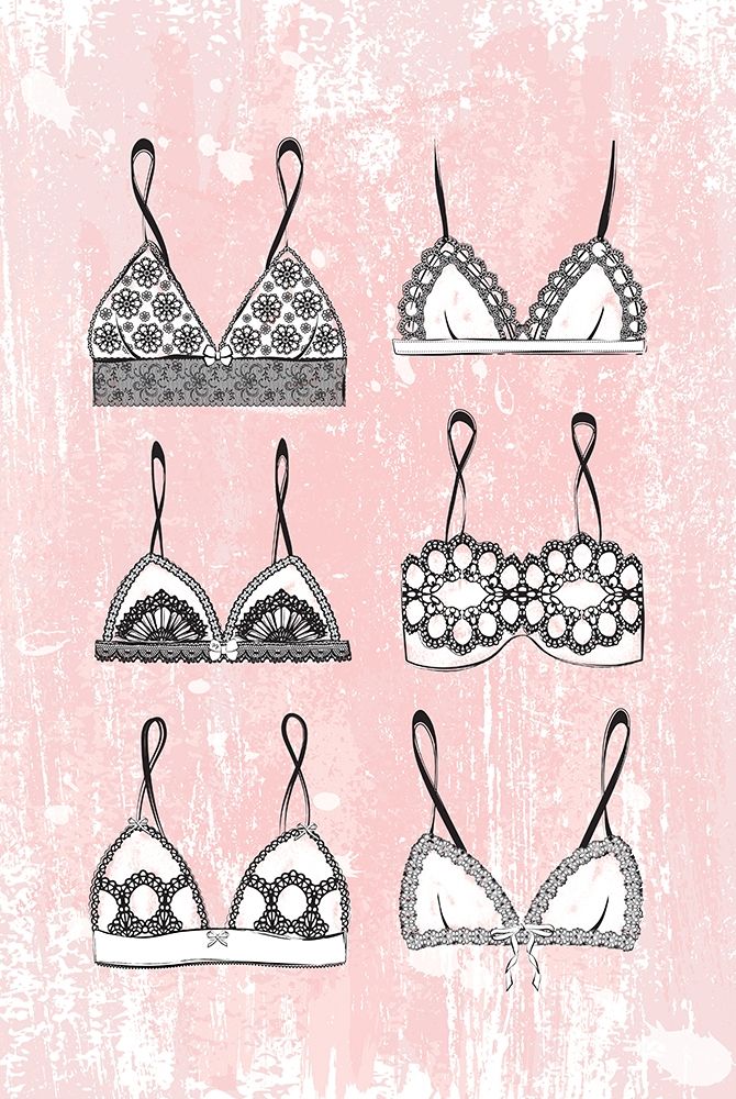 Pink Lingerie art print by Martina Pavlova for $57.95 CAD