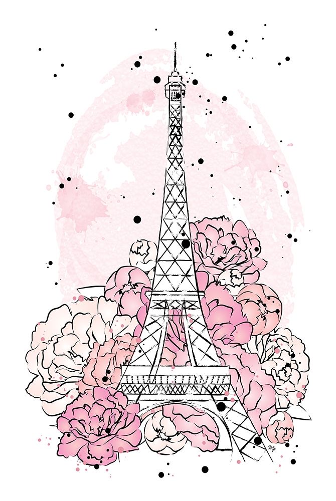 Peony Paris art print by Martina Pavlova for $57.95 CAD