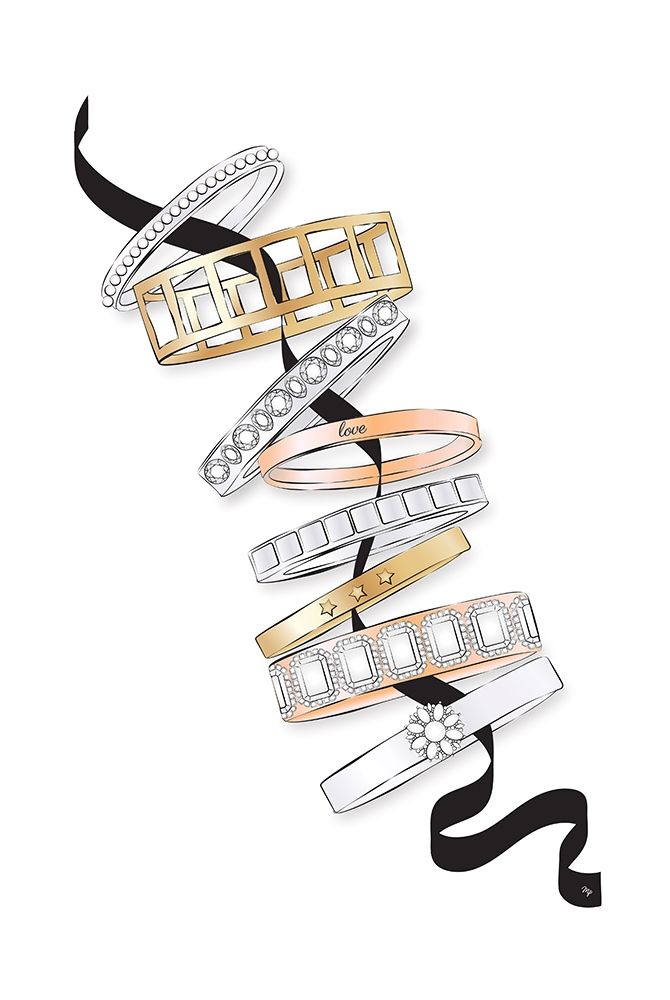 Bracelets art print by Martina Pavlova for $57.95 CAD