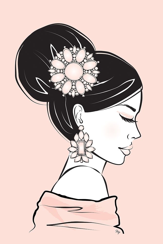 Geisha II art print by Martina Pavlova for $57.95 CAD