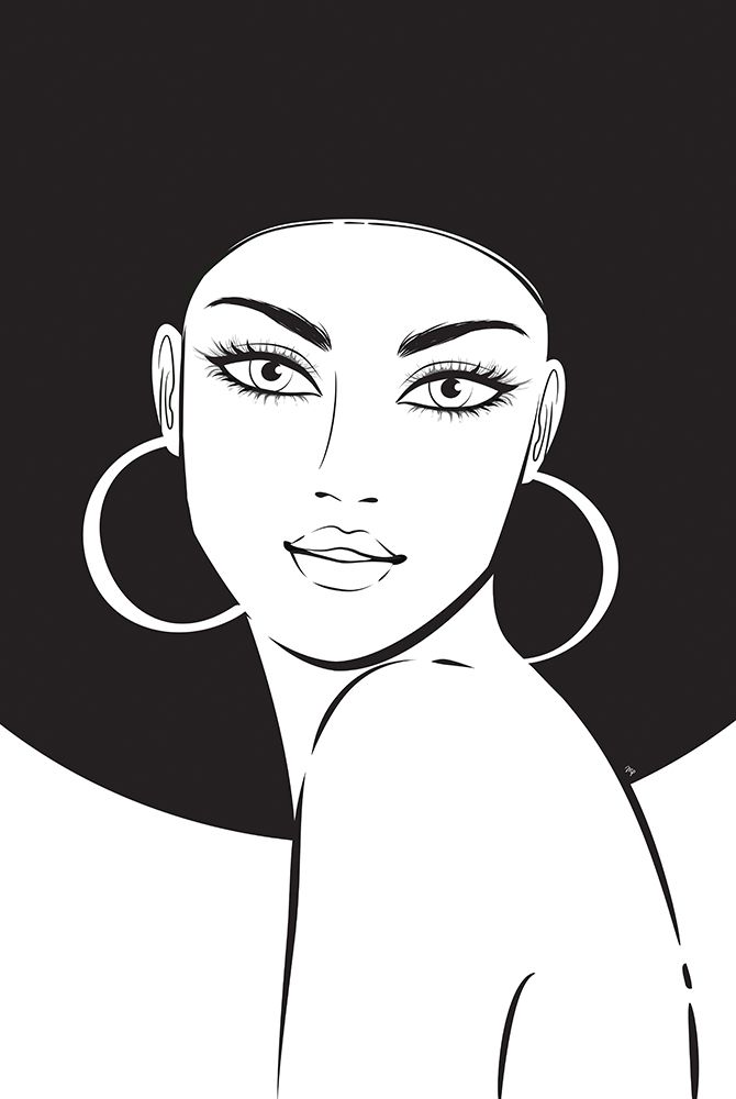 Hat Girl I art print by Martina Pavlova for $57.95 CAD