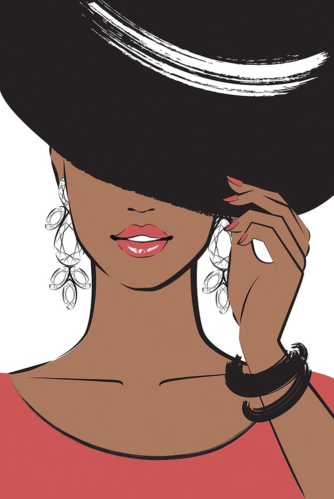 Hat Girl II art print by Martina Pavlova for $57.95 CAD