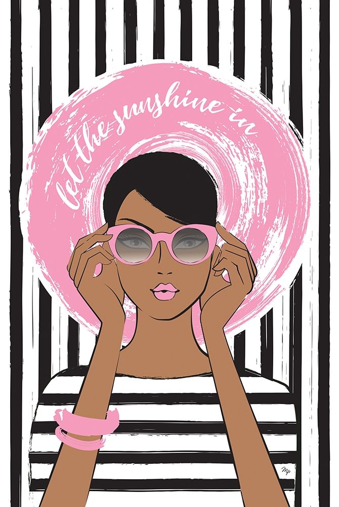 Sunshine Girl I art print by Martina Pavlova for $57.95 CAD