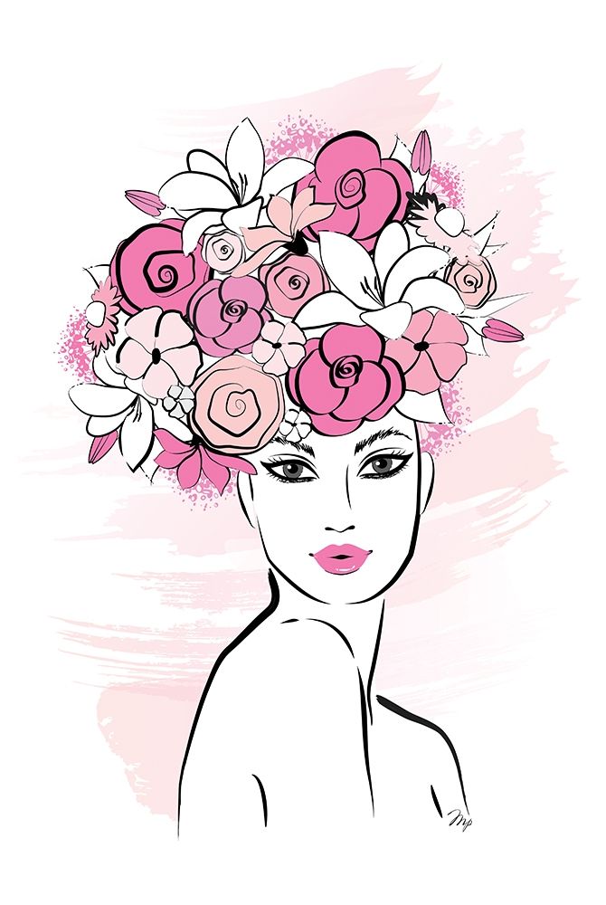 Flower Girl art print by Martina Pavlova for $57.95 CAD