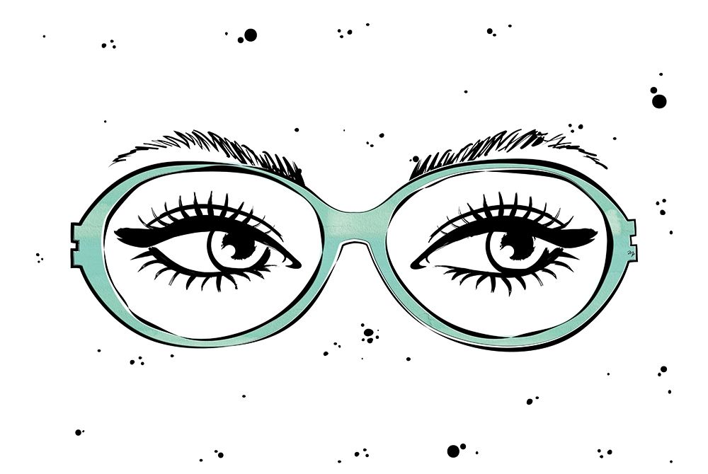 Glasses art print by Martina Pavlova for $57.95 CAD