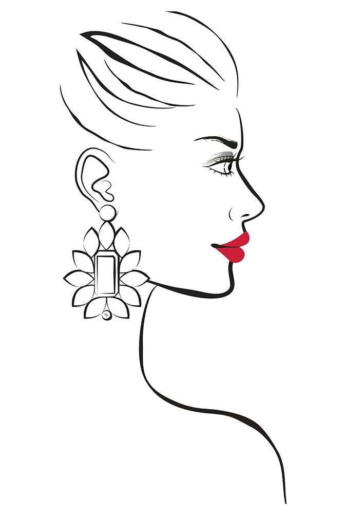 Earring I art print by Martina Pavlova for $57.95 CAD
