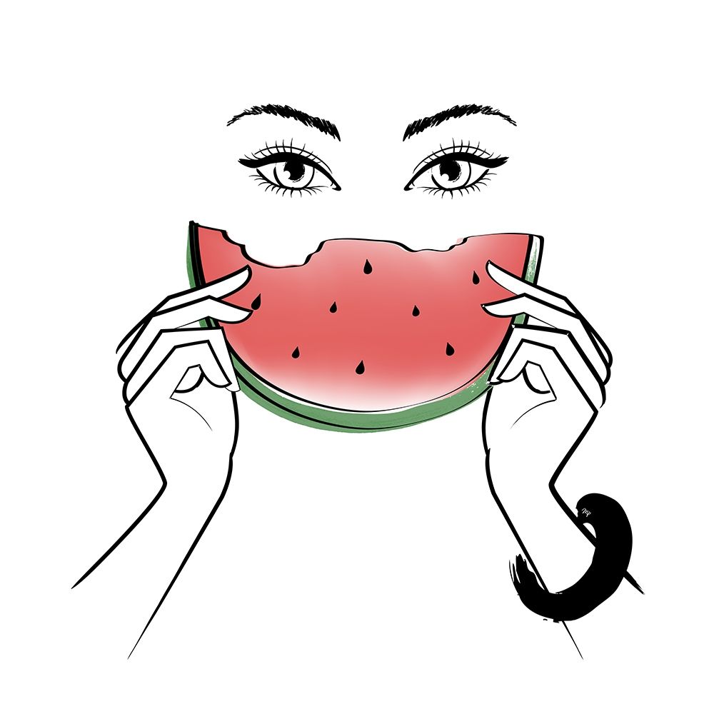 Smile art print by Martina Pavlova for $57.95 CAD