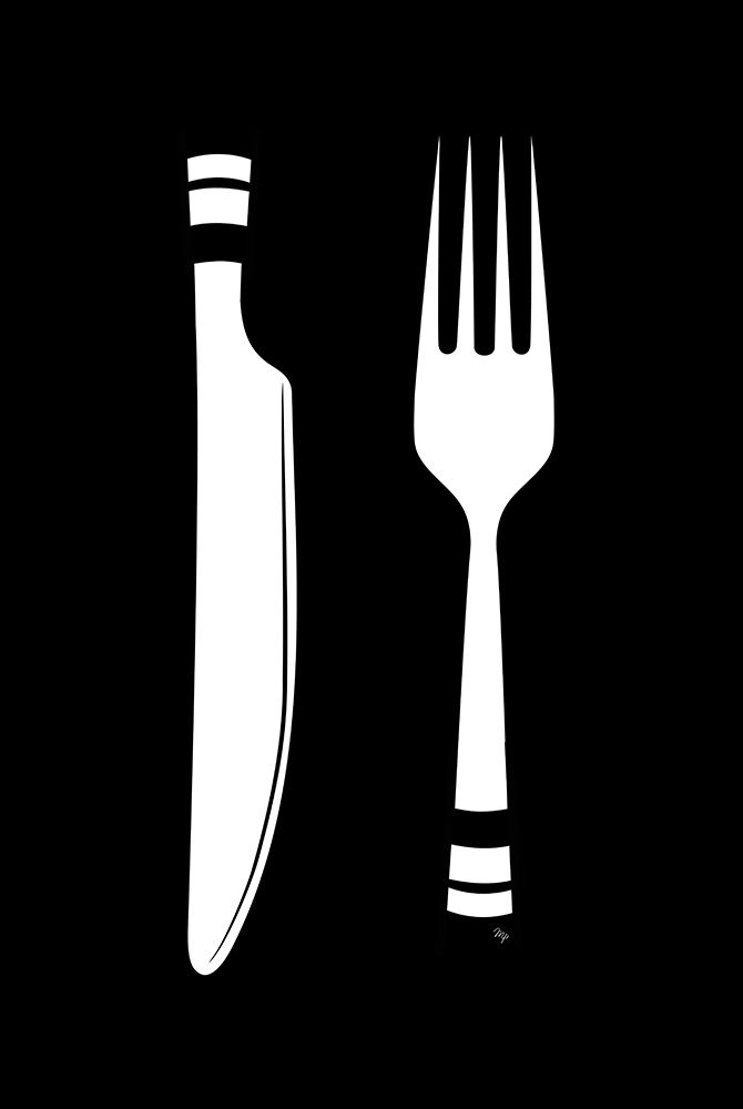 Fork Knife art print by Martina Pavlova for $57.95 CAD