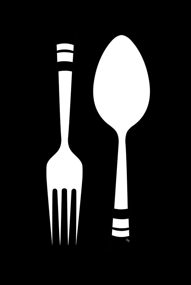 Fork Spoon art print by Martina Pavlova for $57.95 CAD