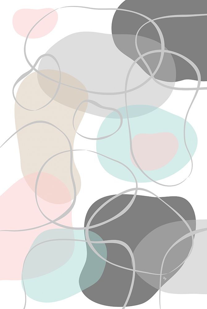 Pastel Stones I art print by Martina Pavlova for $57.95 CAD