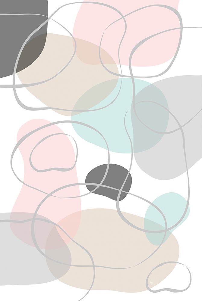 Pastel Stones II art print by Martina Pavlova for $57.95 CAD