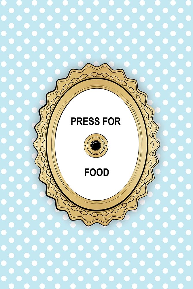 Press 4 Food art print by Martina Pavlova for $57.95 CAD