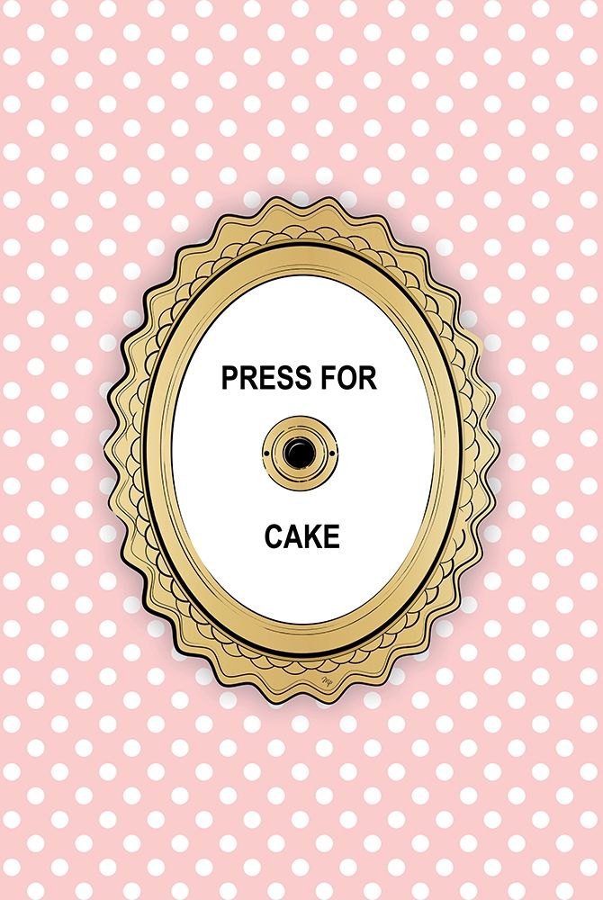 Press 4 Cake art print by Martina Pavlova for $57.95 CAD