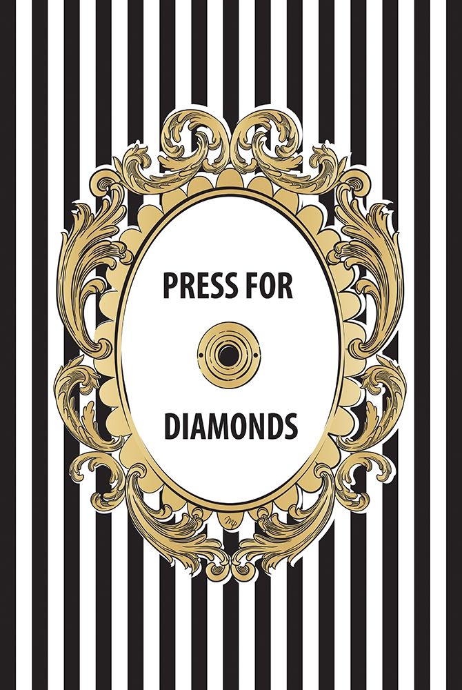 Diamonds Button art print by Martina Pavlova for $57.95 CAD