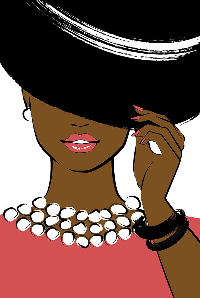 Stylish Lady art print by Martina Pavlova for $57.95 CAD