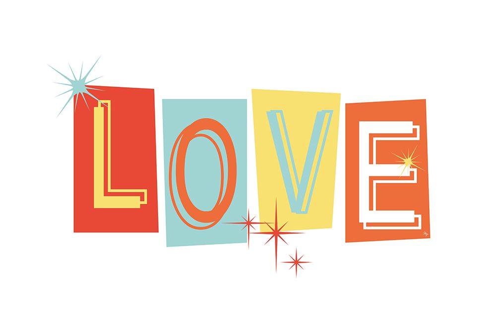 Love art print by Martina Pavlova for $57.95 CAD