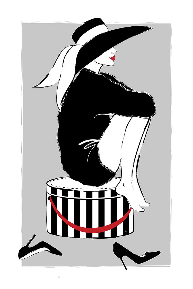 Fashion Icon art print by Martina Pavlova for $57.95 CAD