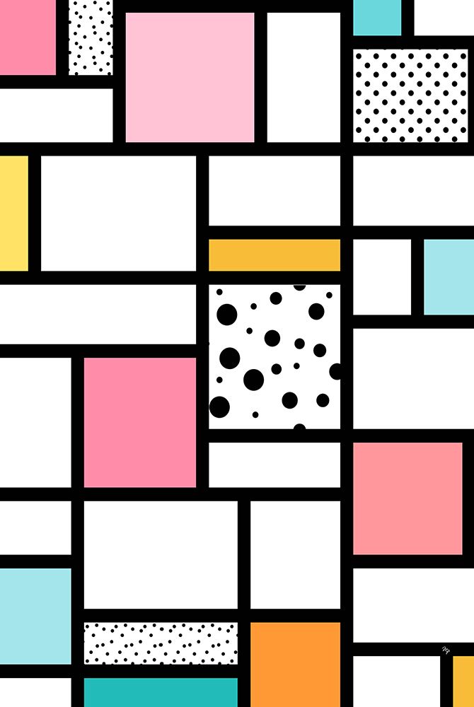 Geo Game art print by Martina Pavlova for $57.95 CAD