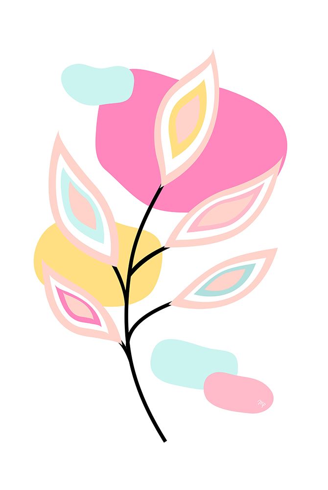 Pastel Flower art print by Martina Pavlova for $57.95 CAD